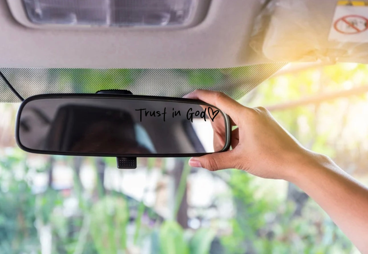 Trust in God sticker