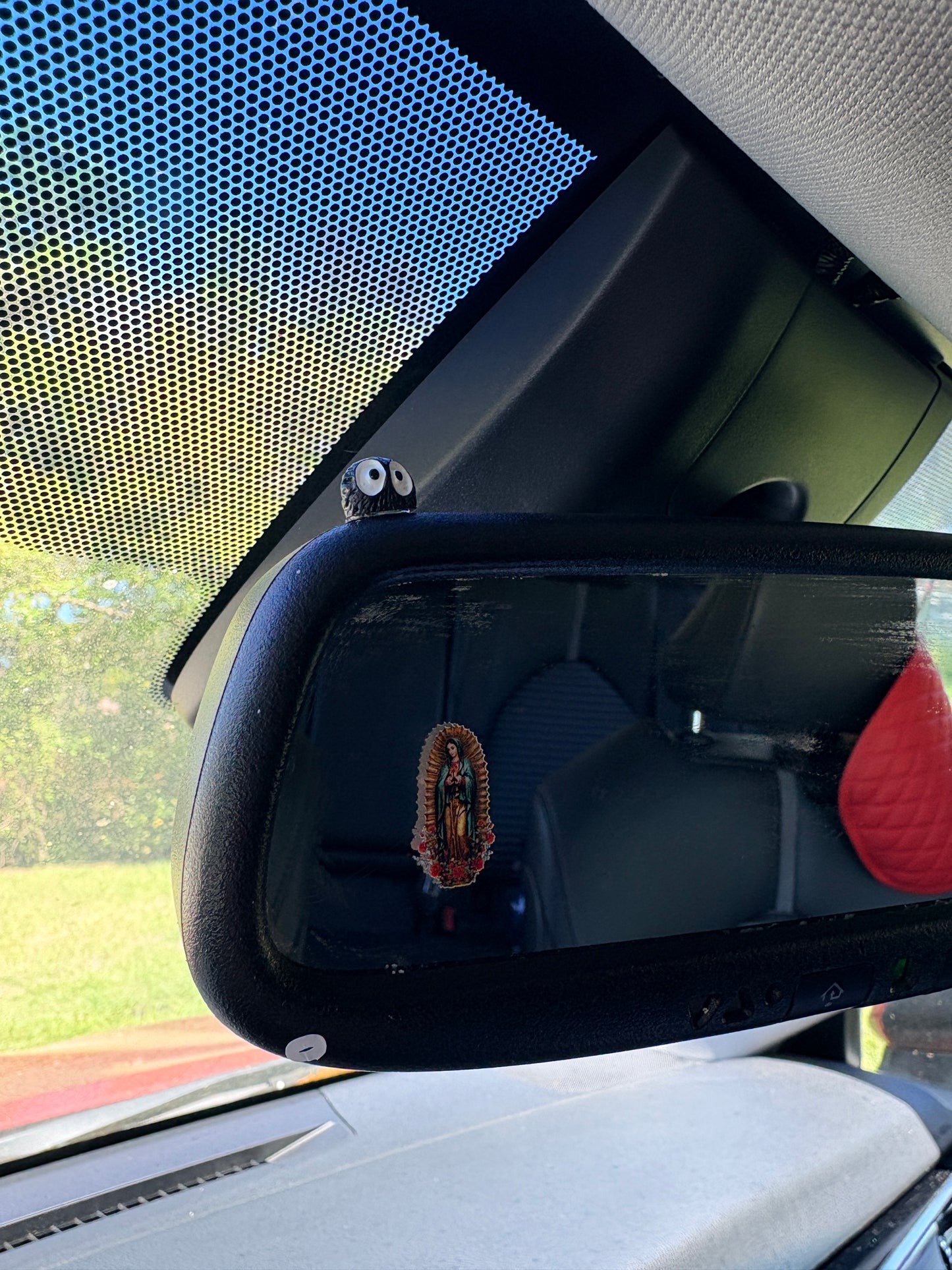 Virgencita para Espejo del Carro – Paquete de 4