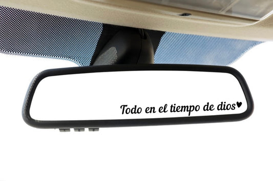Todo en el tiempo de dios Sticker