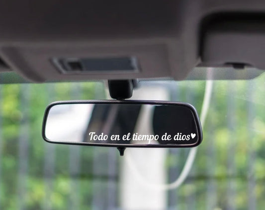 Todo en el tiempo de dios Sticker