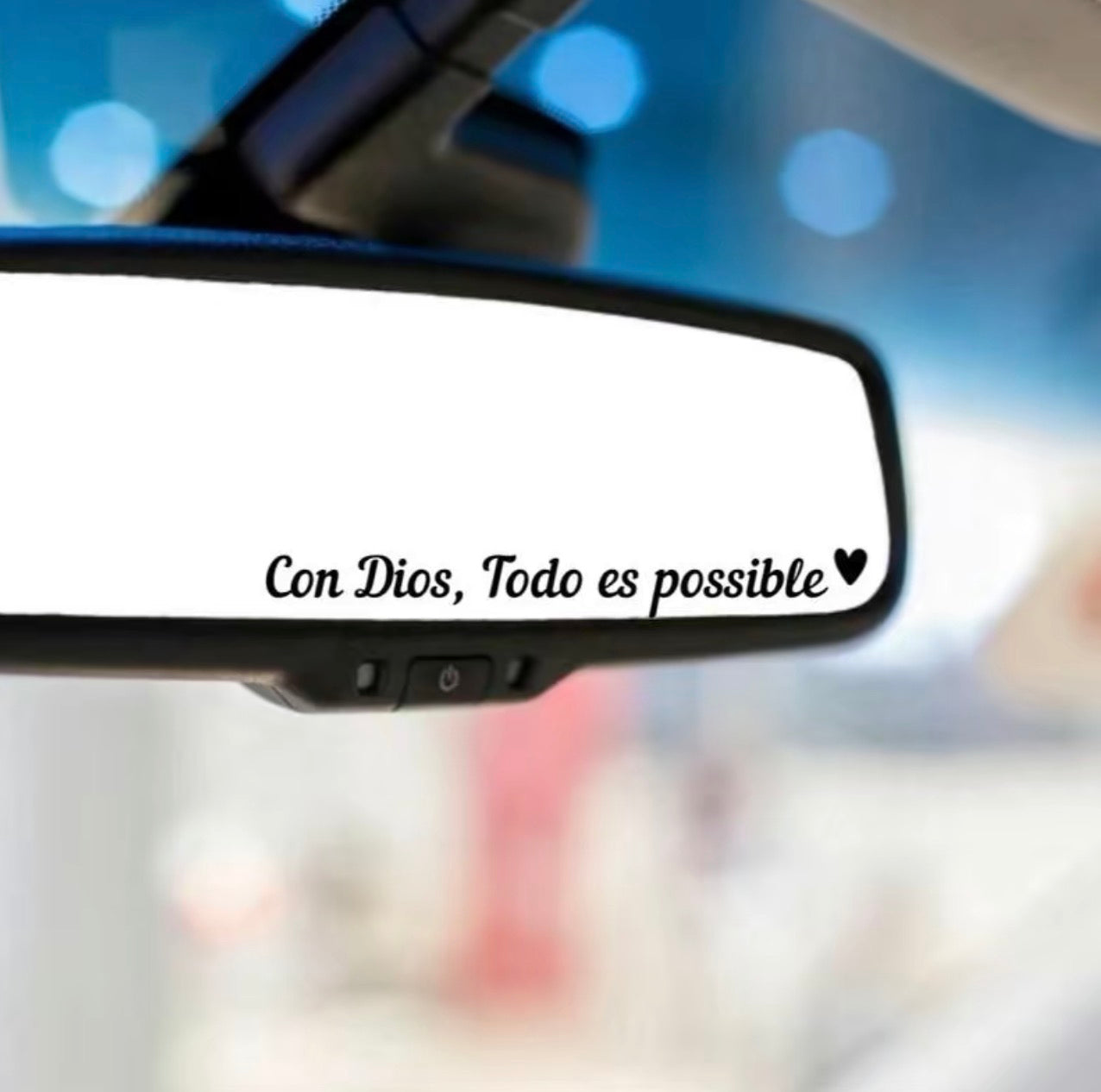 Con Dios, Todo es posible Sticker